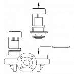 Grundfos Blind flange kit, D288mm 96525963